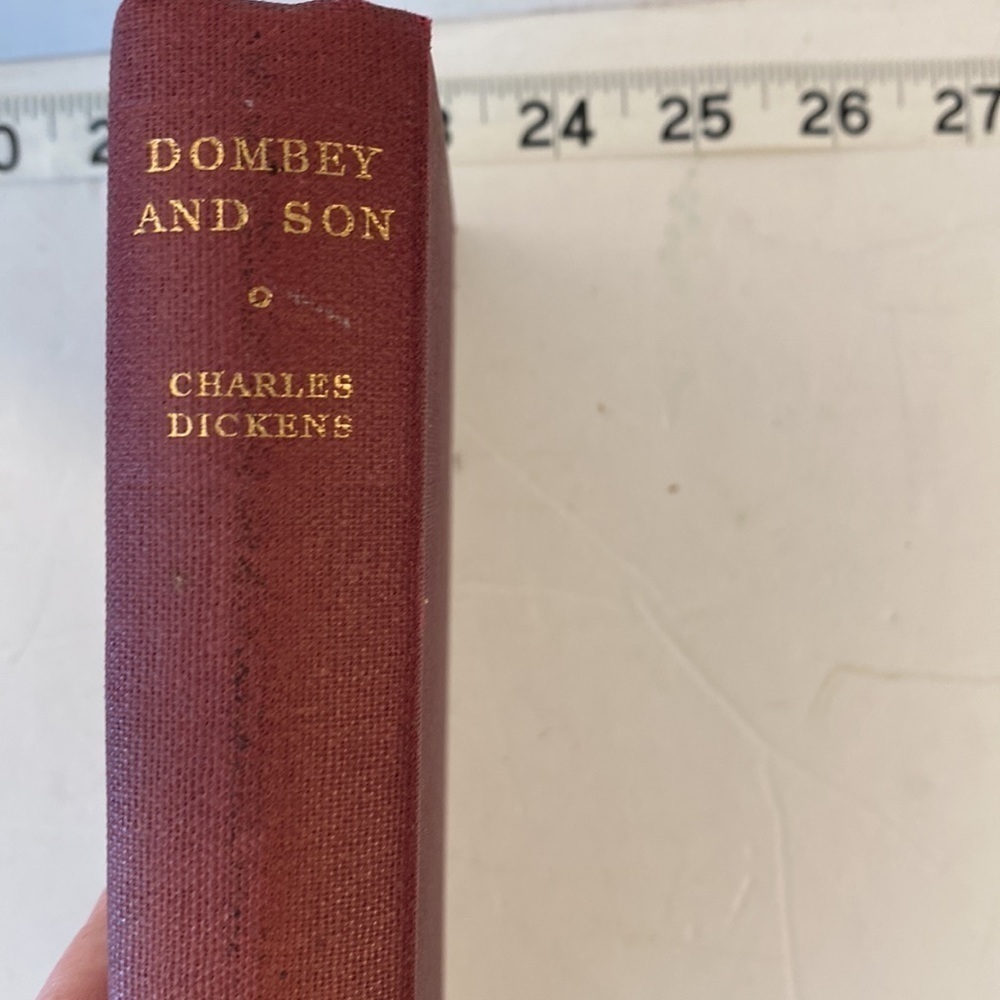 VINTAGE book Dombey and son by Charles Dickens, published by Collins 1954 - Picture 5 of 14